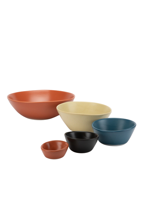Haand Hestia Nesting Bowl Set In Multi