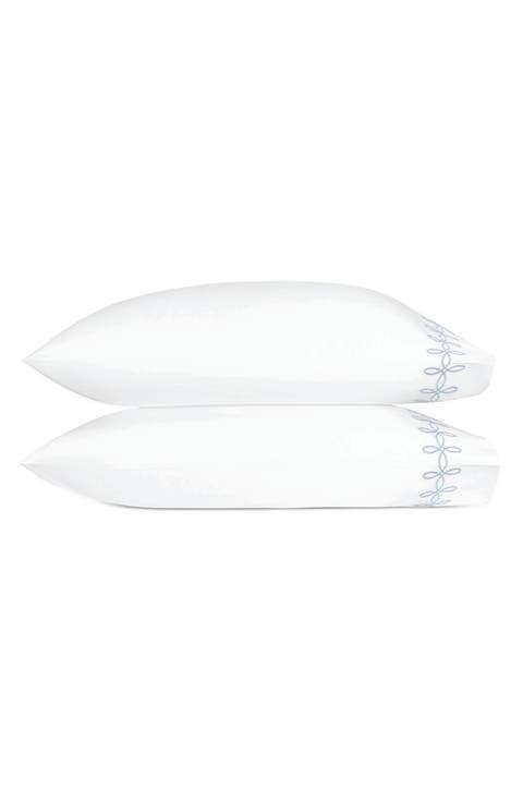 Gordian Knot Egyptian Cotton Percale Set of 2 Pillowcases