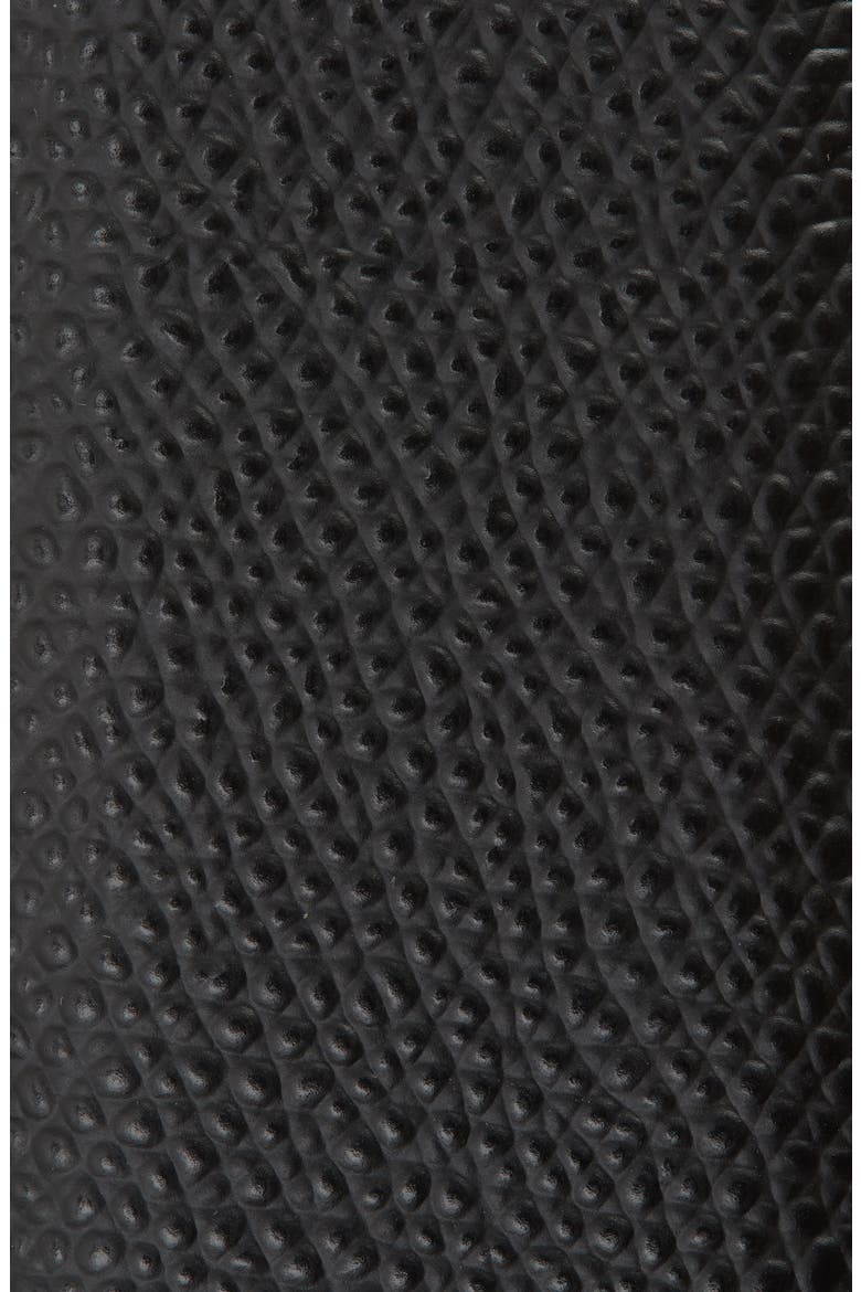 Reversible Textured Calfskin Belt, Alternate, color, NERO