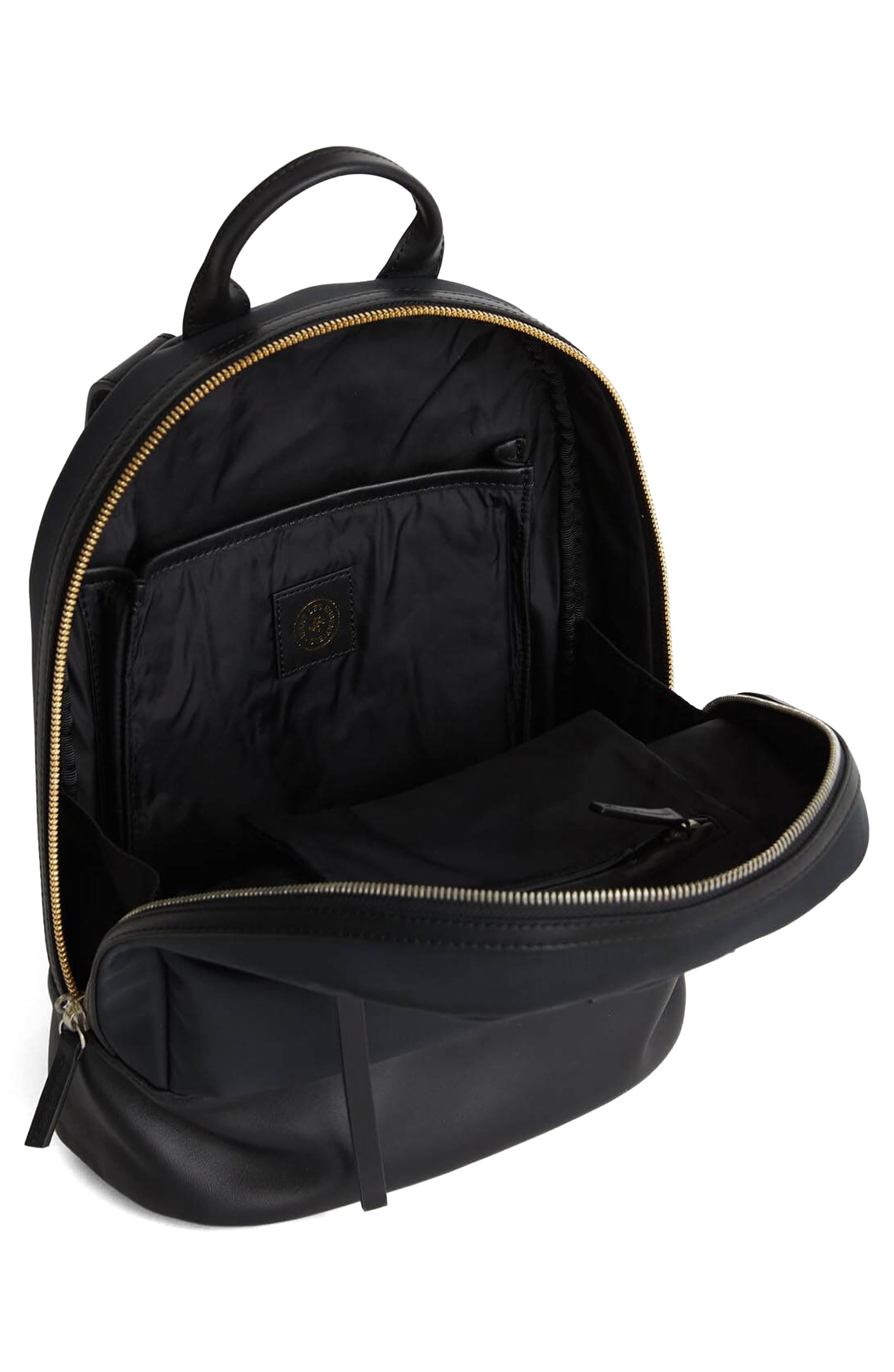 WANT Les Essentiels Piper Nylon Backpack, Alternate, color, Black Nylon/ Jet Black