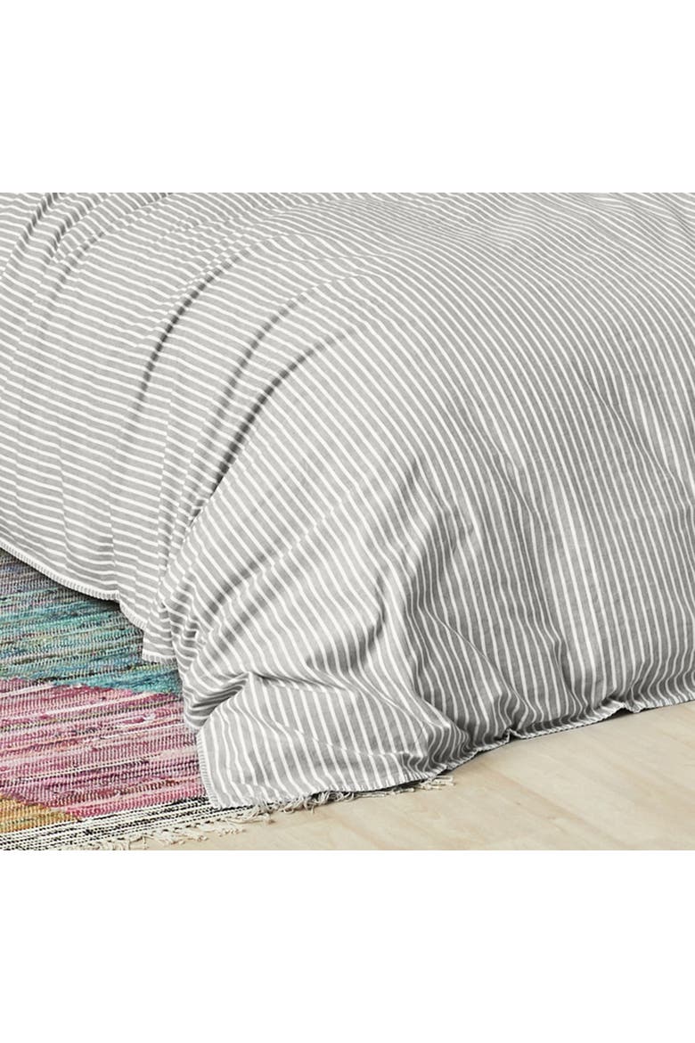 Lucas Boulder King Duvet Cover, Alternate, color, Gray