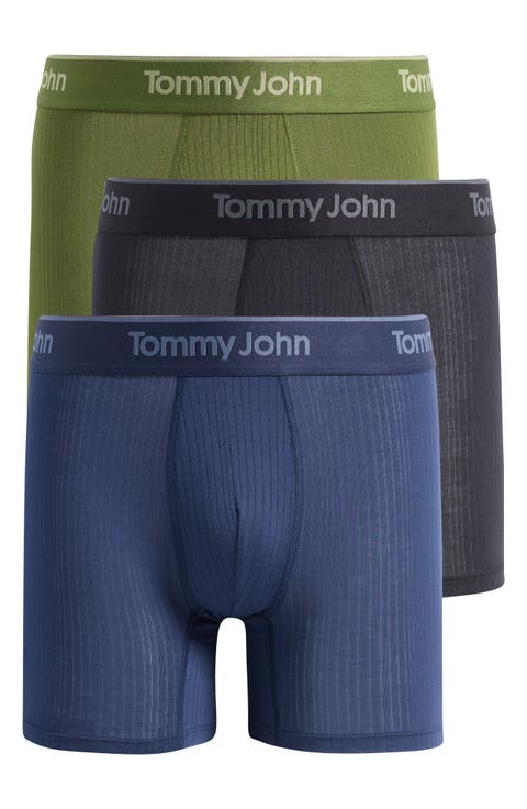 4-Pack Second Skin Luxe Rib Boxer Briefs