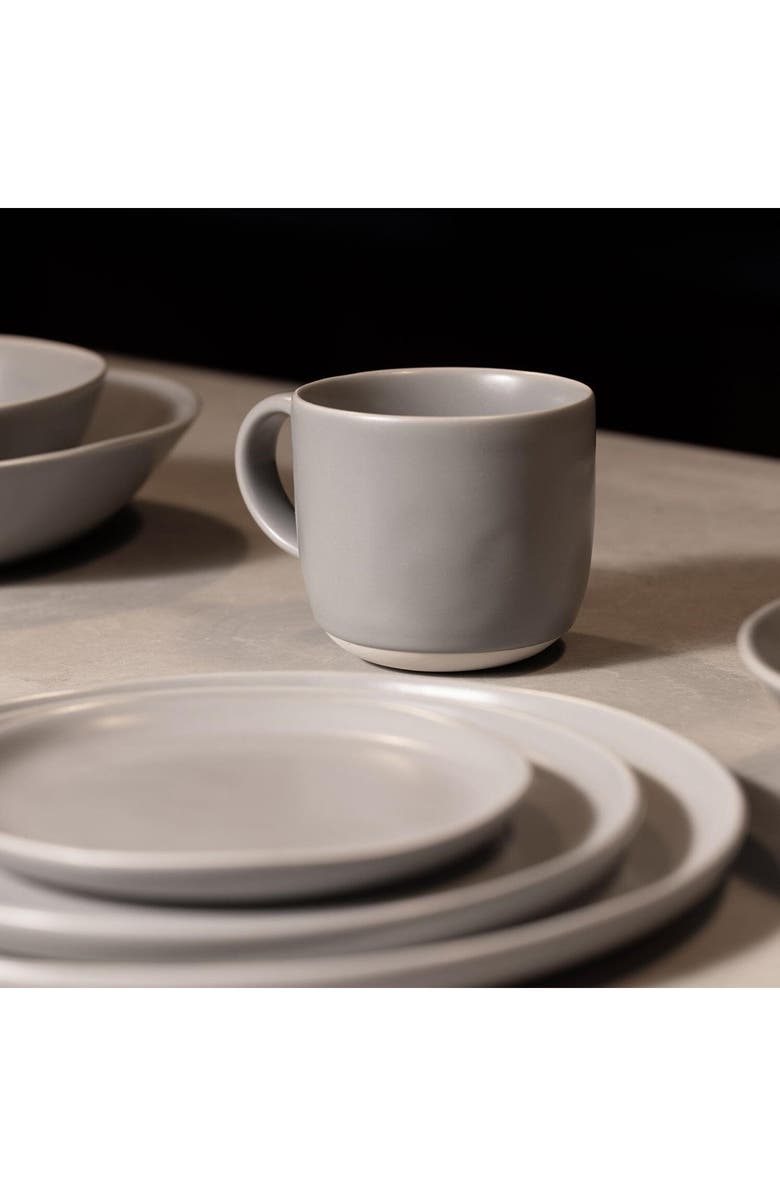 Fable The Mugs Set of 4 Mugs, Alternate, color, Dove Grey