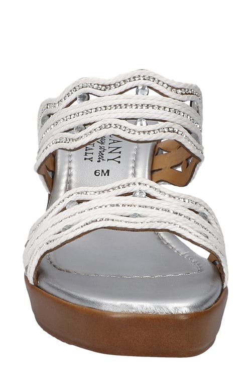 EASY STREET EASY STREET SELVA PLATFORM WEDGE SLIDE SANDAL 