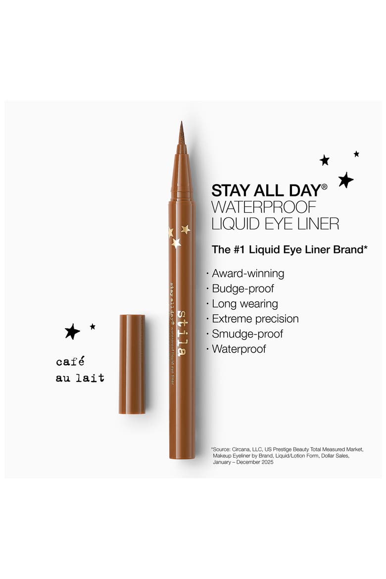 Stay All Day® Waterproof Liquid Eyeliner, Alternate, color, CAFE AU LAIT