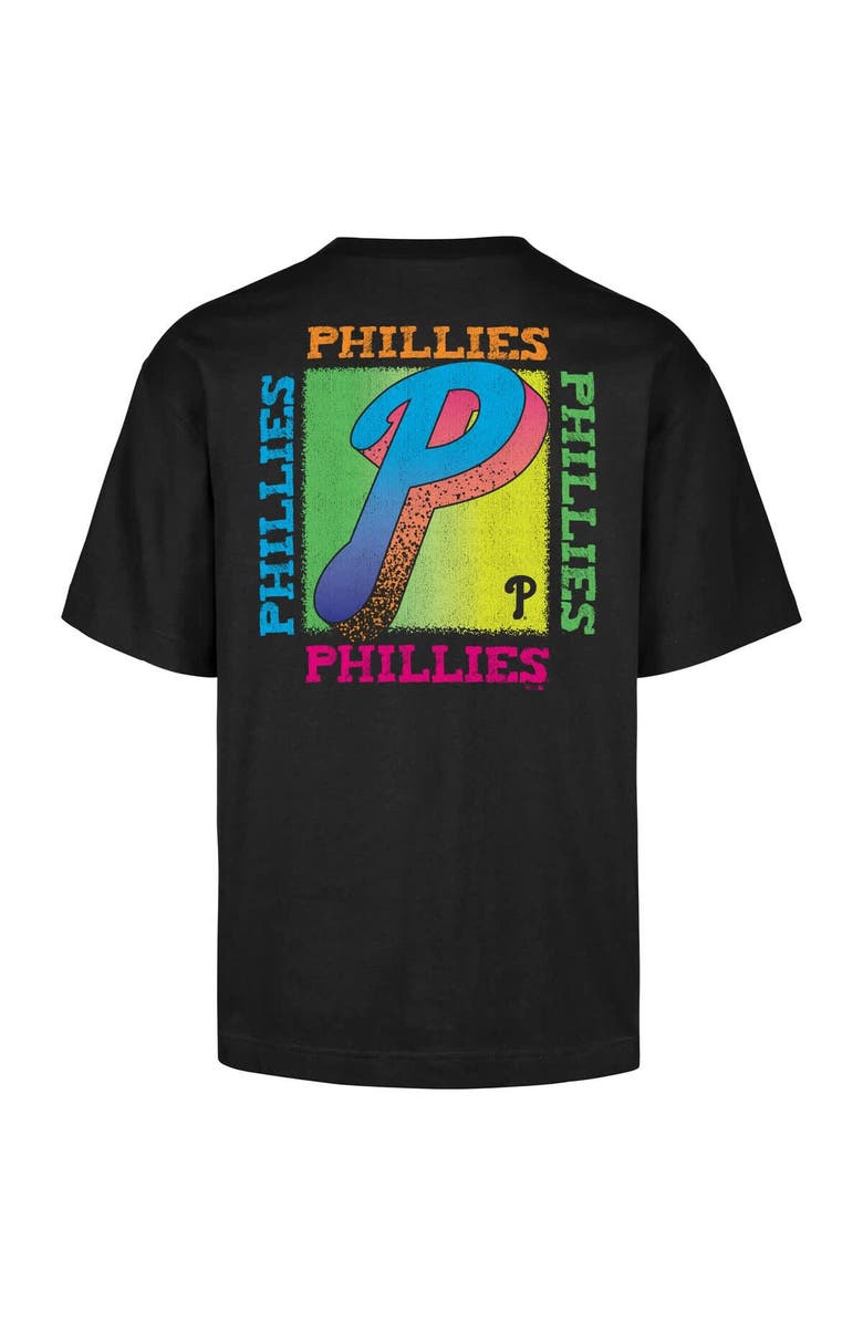 '47 Men's '47 Black Philadelphia Phillies Sundale Foundation T-Shirt, Alternate, color, Black