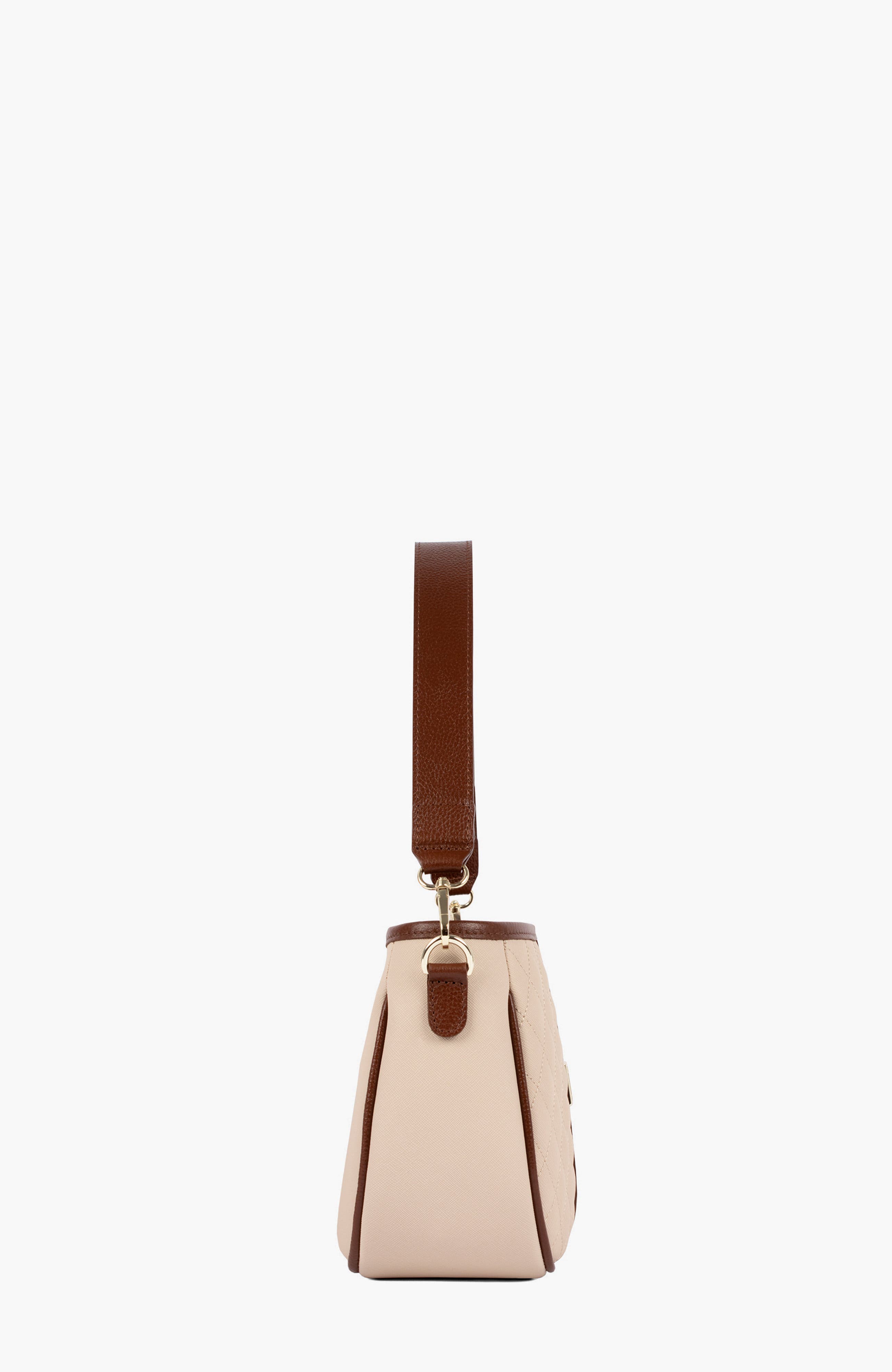 Sublime 615 Handbag, Alternate, color, Camel Brown / Beige / White