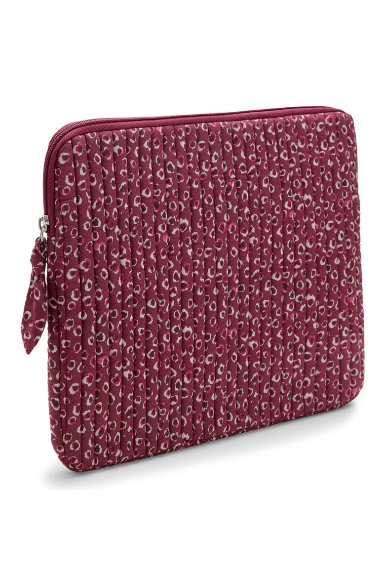 Printed Laptop Case, Alternate, color, DARK PINK