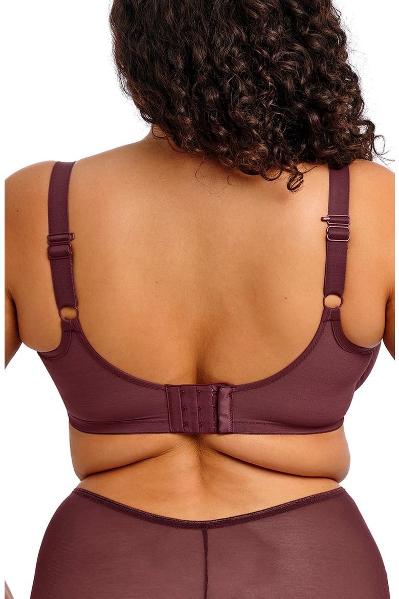 Matilda Full Figure Underwire Plunge Bra, Alternate, color, SUGARPLUM