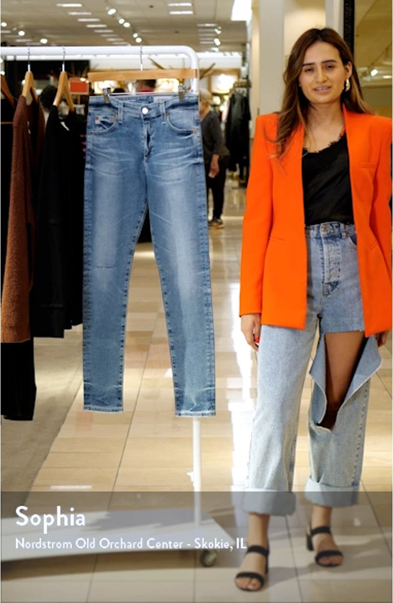 Farrah High Waist Skinny Ankle Jeans, sales video thumbnail