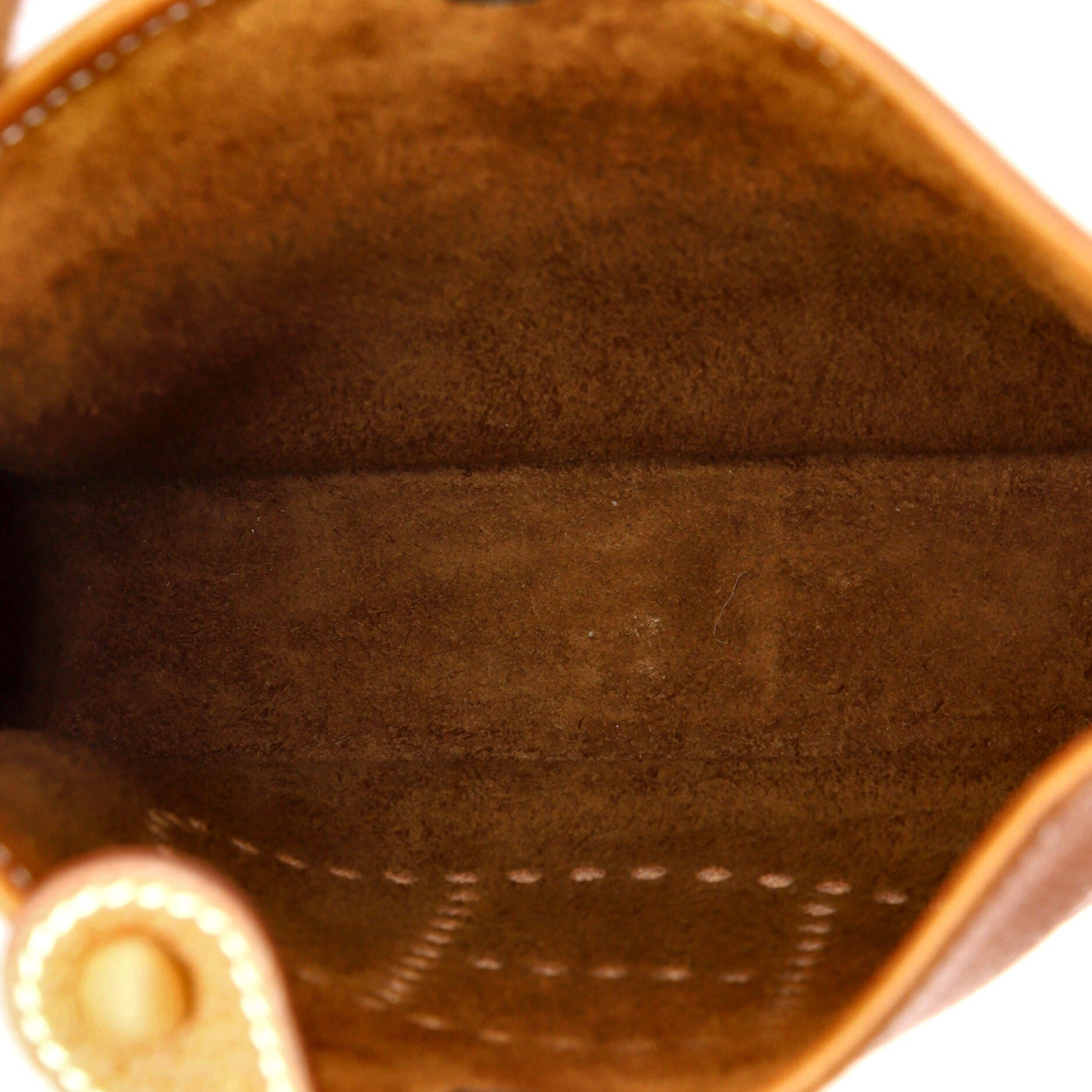 Pre-Owned Hermes Evelyne Bag Gen III Barenia Faubourg TPM, Alternate, color, Fauve