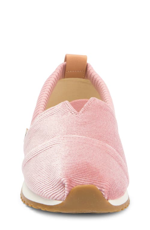 Toms Kids' Alpargata Resident Quilted Slip-on Sneaker In Pink