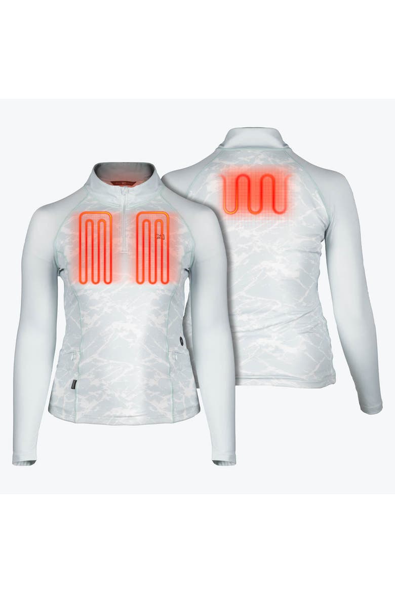 Proton 2.0 Baselayer Heated Shirt, Alternate, color, Ice Blue