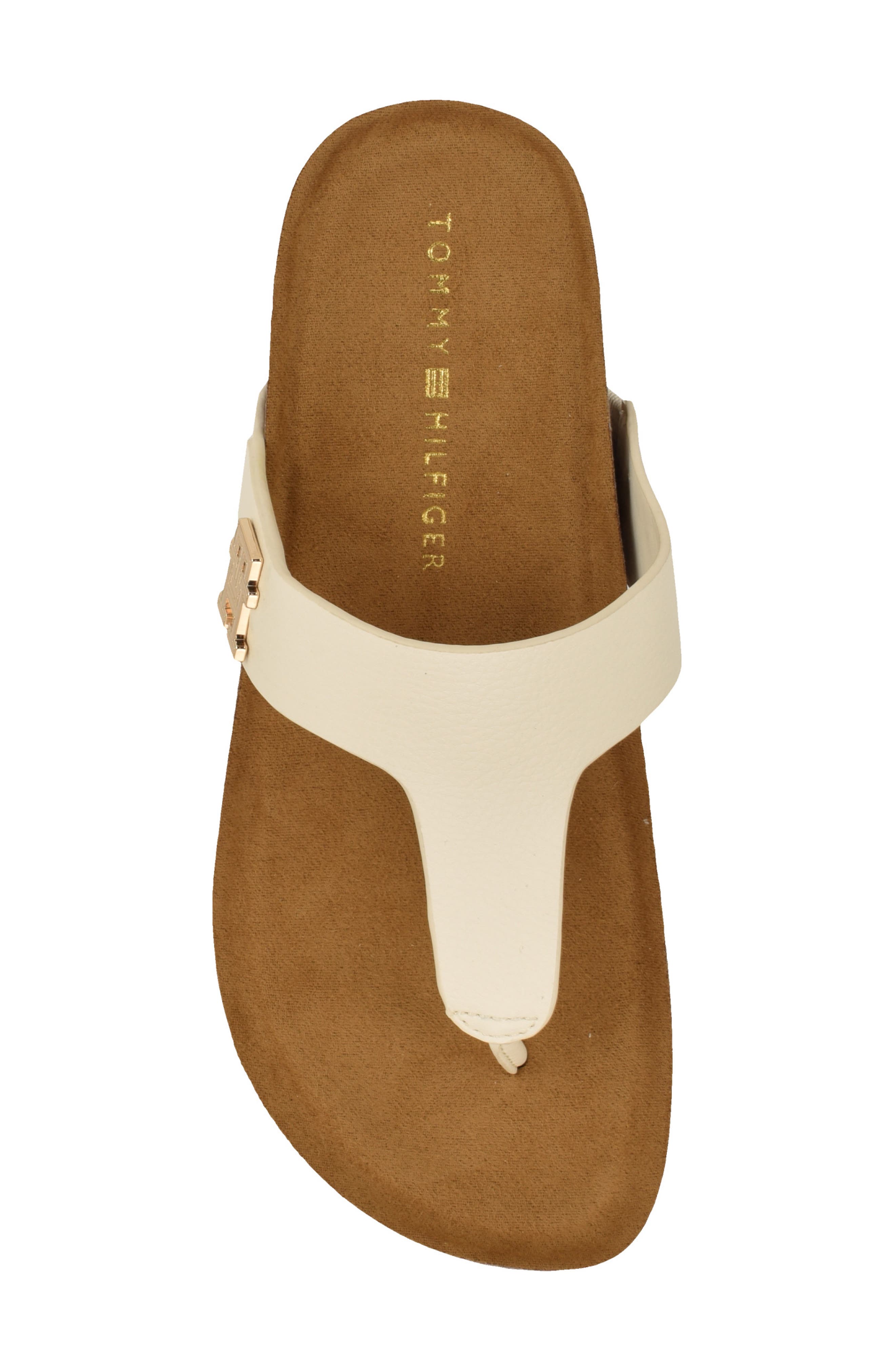 Tommy Hilfiger Tobeach Platform Flip Flop, Alternate, color, Ivory