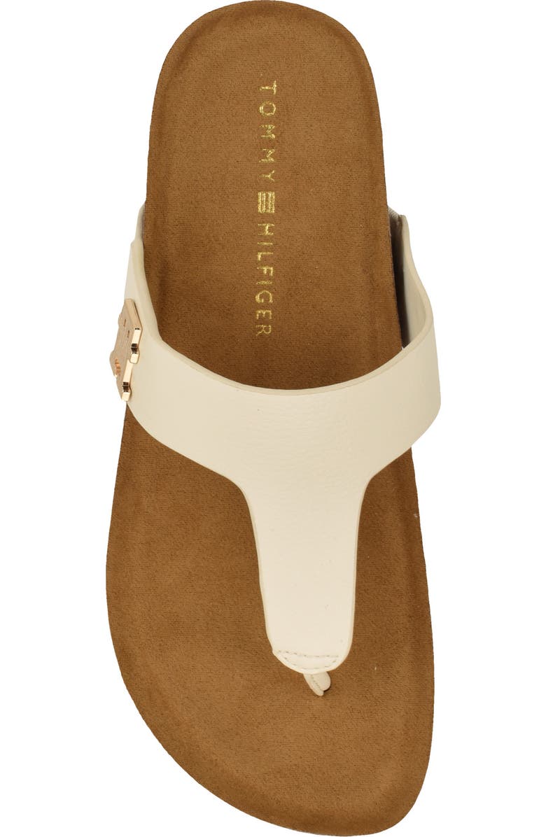 Tommy Hilfiger Tobeach Platform Flip Flop, Alternate, color, Ivory