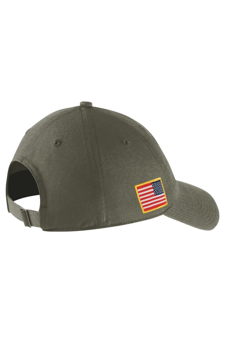 Men's Nike Olive Wake Forest Demon Deacons Military Pack Heritage86 Adjustable Hat, Alternate, color, Olive