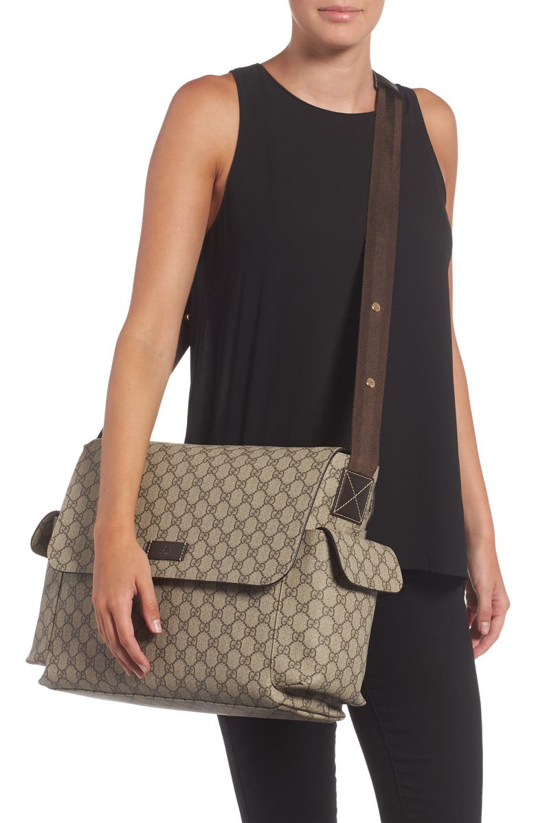 Gucci Diaper Messenger Bag, Alternate, color,