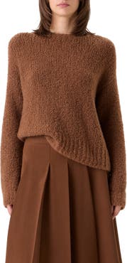 Akris Cashmere & Silk Bouclé Sweater