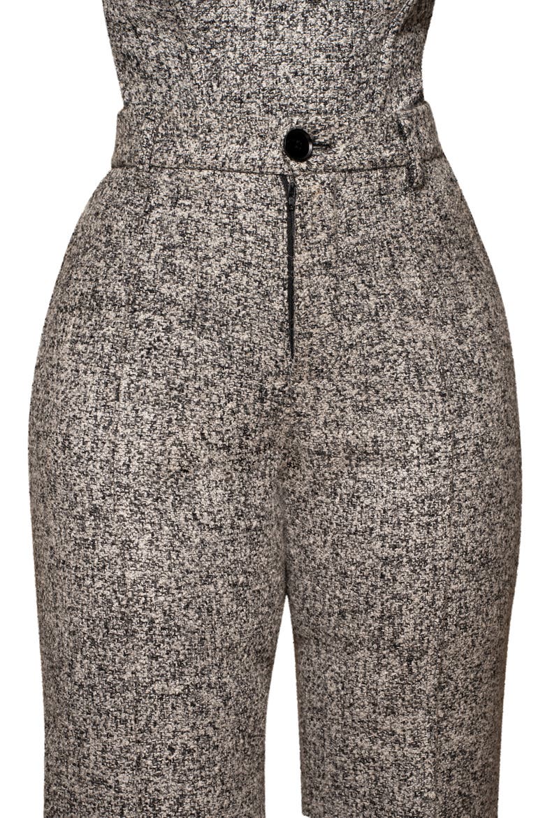 Stay Sharp Tweed Pants, Alternate, color, GRAY