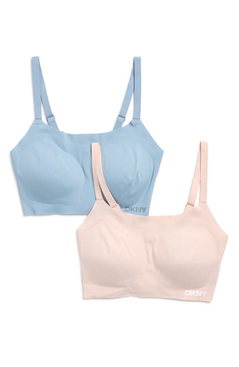 2-Pack Laser Cut Scoop Bralettes