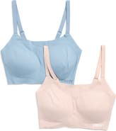 DKNY 2-Pack Laser Cut Scoop Bralettes