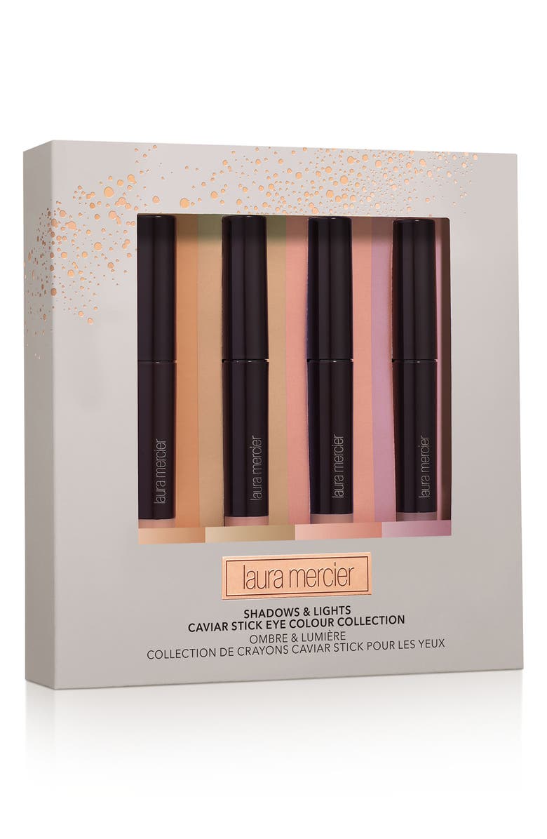 Laura Mercier Shadows & Lights Mini Caviar Stick Collection, Main, color, 