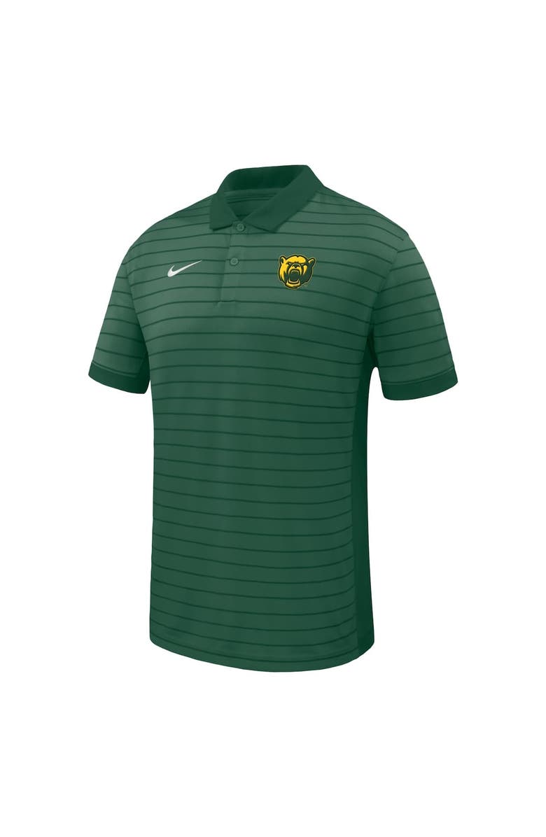 Nike Men's Nike Green Baylor Bears 2025 Early Season Coaches Sideline Victory Stripe Performance Polo, Alternate, color, Green