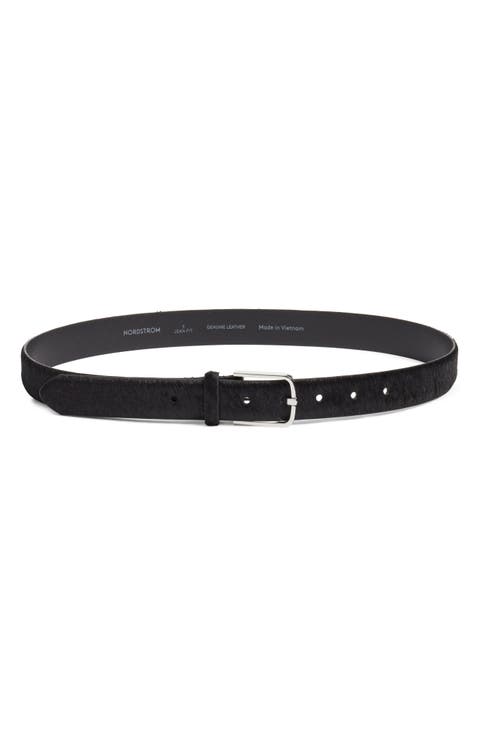 Yvette Genuine Calf Hair Belt