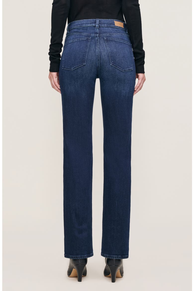 Patti High Waist Straight Leg Jeans, Alternate, color, BLUE CAVE