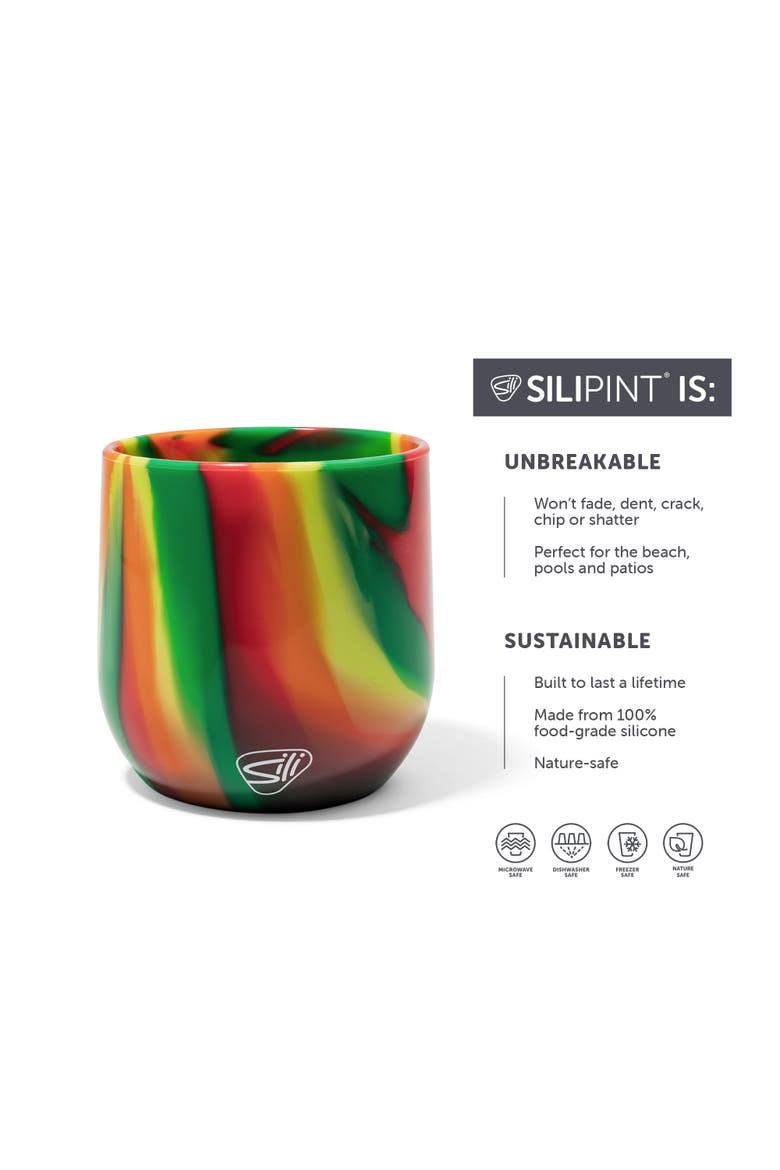 Stemless Wine Glasses 12oz, Alternate, color, Multicolored