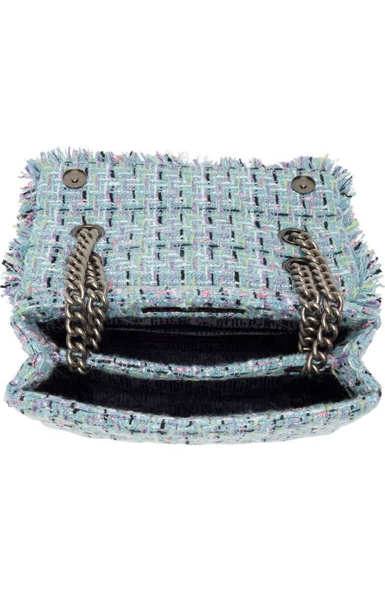 Kurt Geiger London Brixton Tweed Lock Shoulder Bag, Alternate, color,