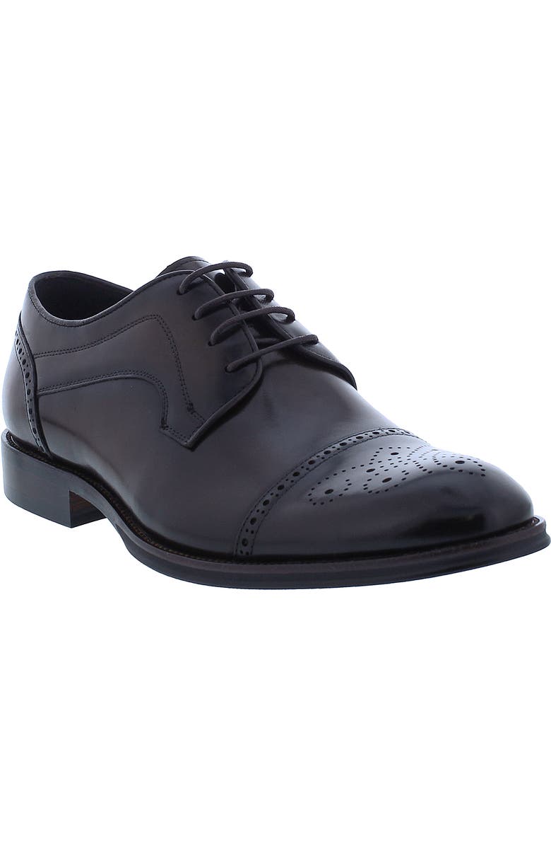 Penny Lane Regent Cap Toe Derby, Main, color, Whisky