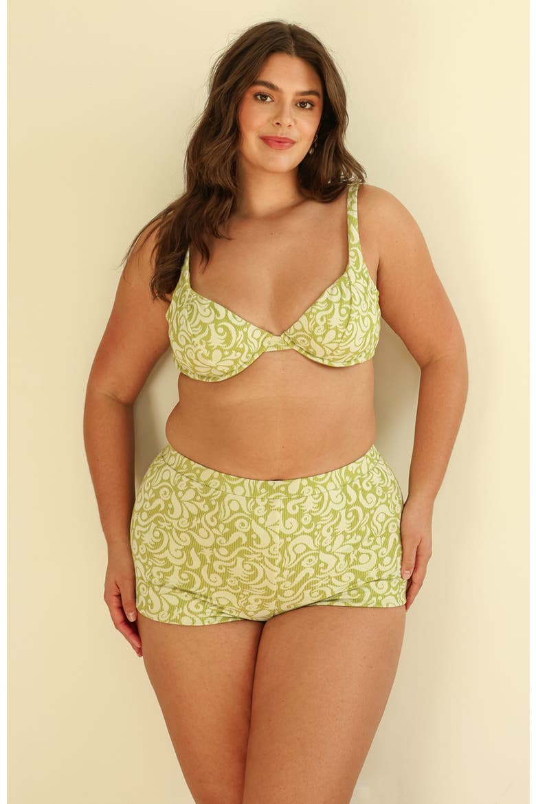 Sofia Underwire Bikini Top, Alternate, color, Twin Fin Matcha