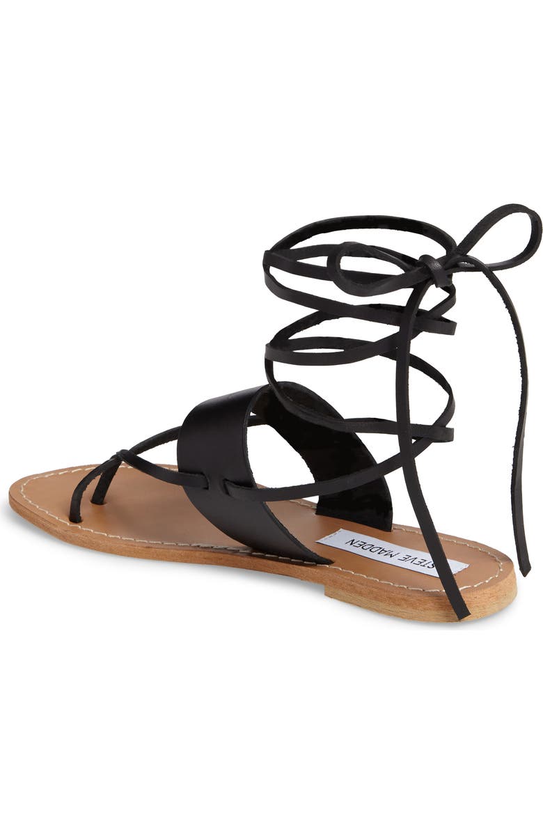 Steve Madden Bianca Lace-Up Sandal, Alternate, color,