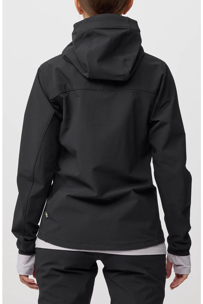 Bergtagen G-1000 Water Resistant Hooded Jacke, Alternate, color, BLACK