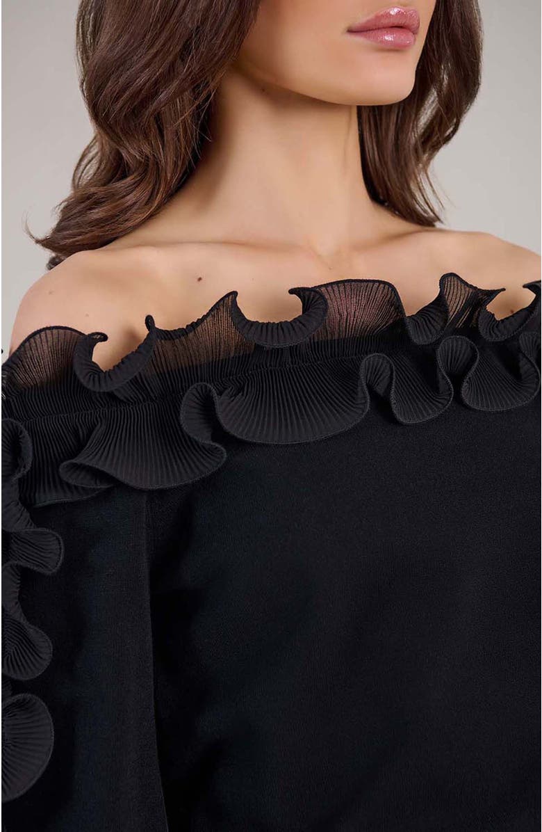 Anne Fontaine Catane Top, Alternate, color, Black