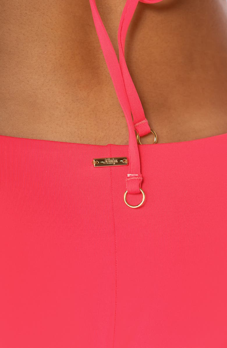 Maaji Cherry Crush Reversible Hipster Bikini Bottoms, Alternate, color, Red