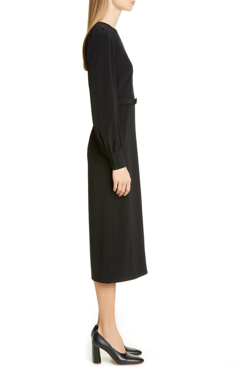 CO Essentials Pleated Panel Midi Dress, Alternate, color,