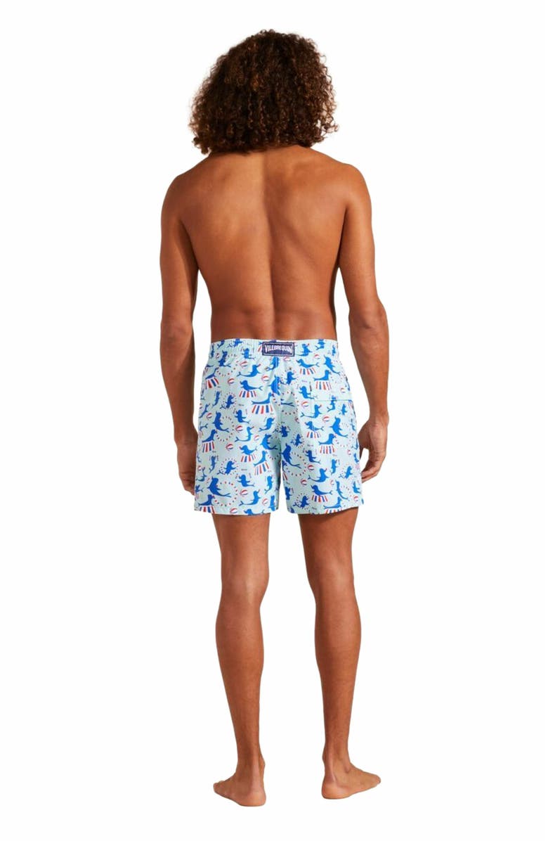 Vilebrequin Men's Circus Swim Trunks, Alternate, color, Thalassa
