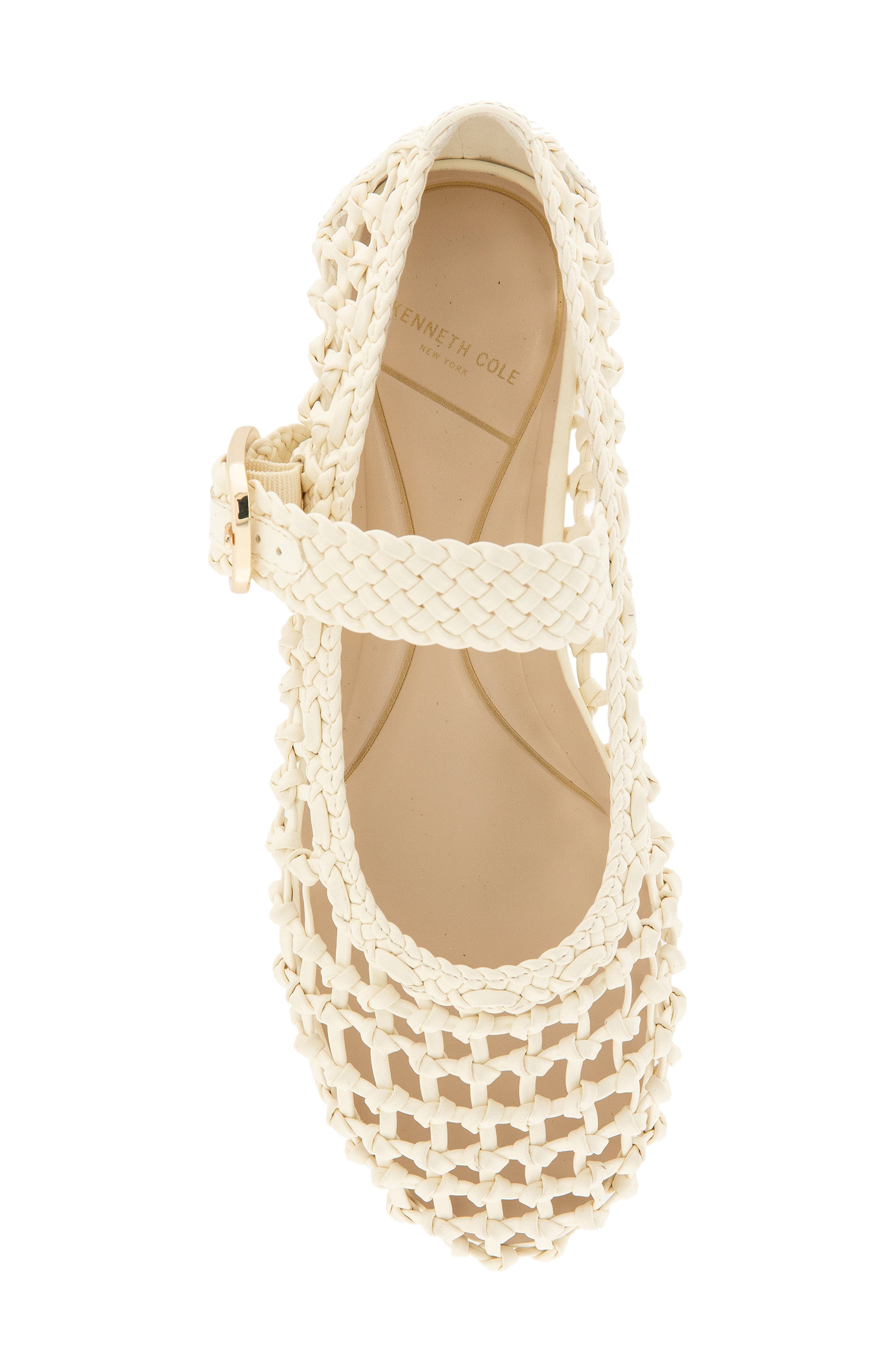 Tessa Mary Jane Flat, Alternate, color, PRISTINE WOVEN