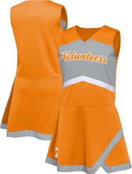 Outerstuff Girls Youth Tennessee Orange Tennessee Volunteers Cheer Captain Jumper Dress