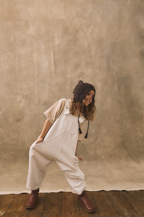 The Oversized Denim Dungaree