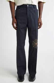Angel Embroidered Pants