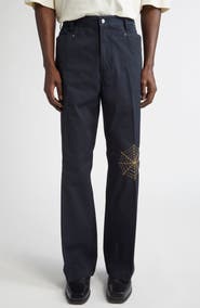 Second Layer Angel Embroidered Pants