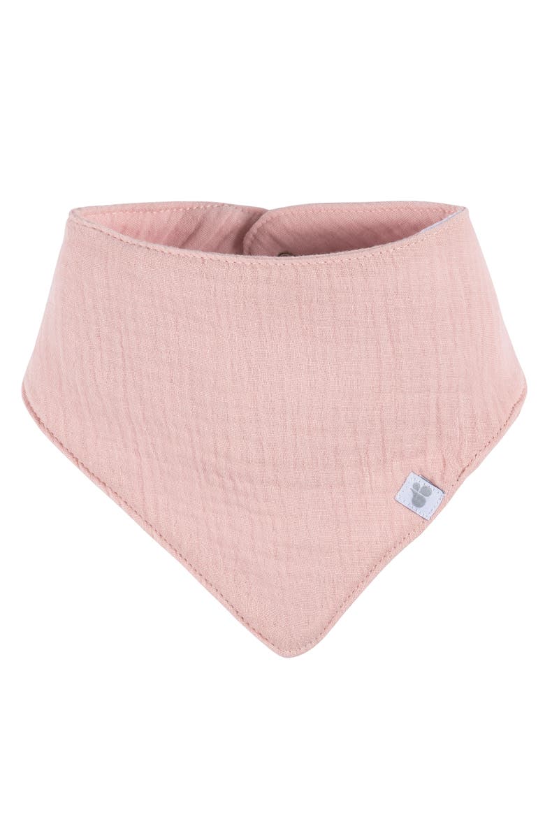 Just Born Muslin Bandana Bibs 4-Pack Pinks, Alternate, color, Pinks