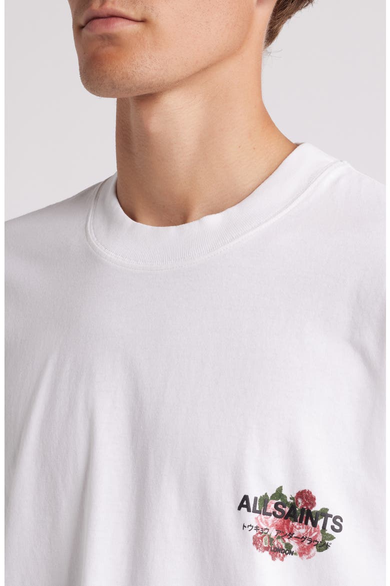 Roza Cotton Graphic T-Shirt, Alternate, color, ASHEN WHITE