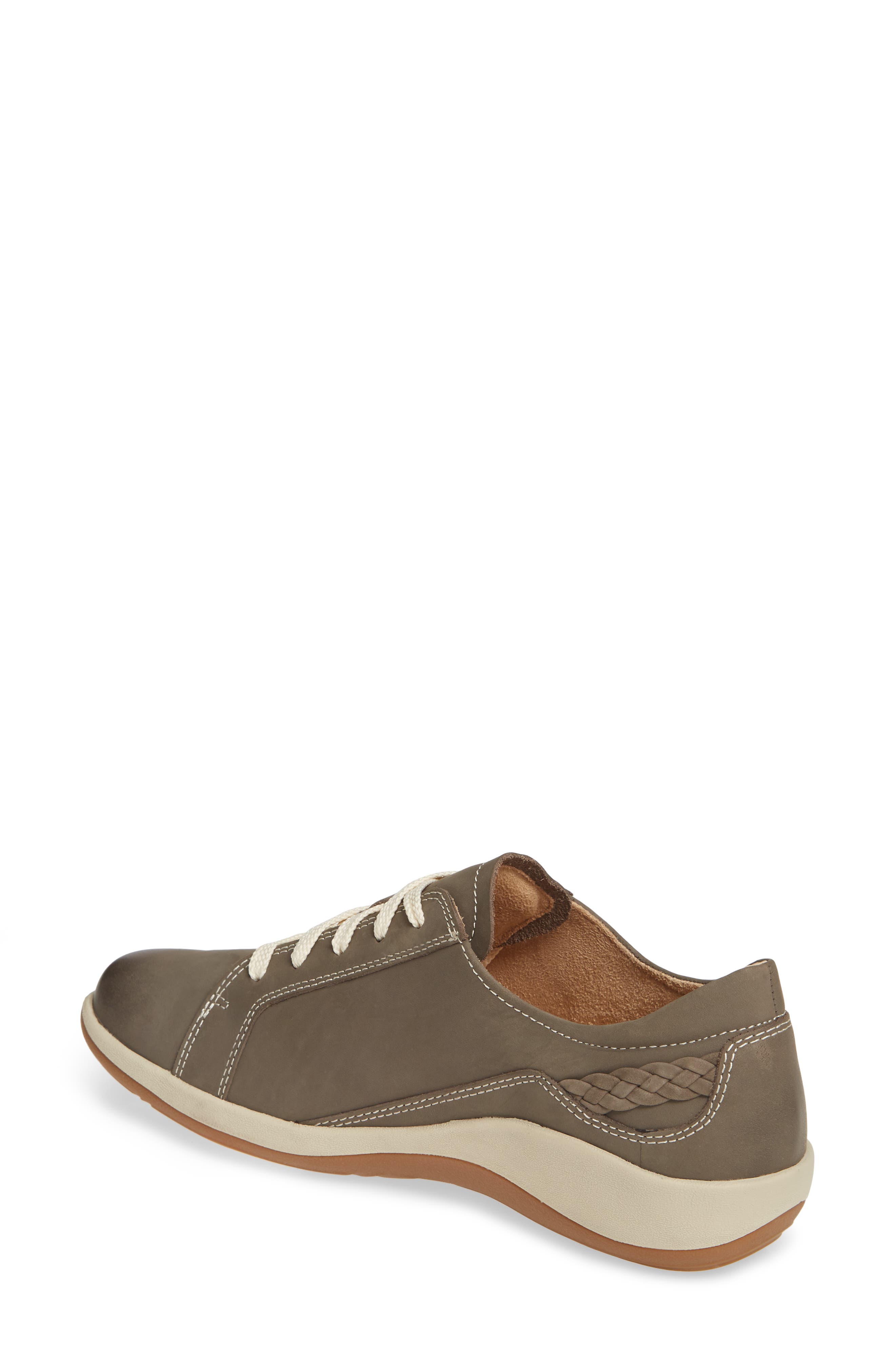 Aetrex Dana Lace-Up Oxford Flat, Alternate, color, 