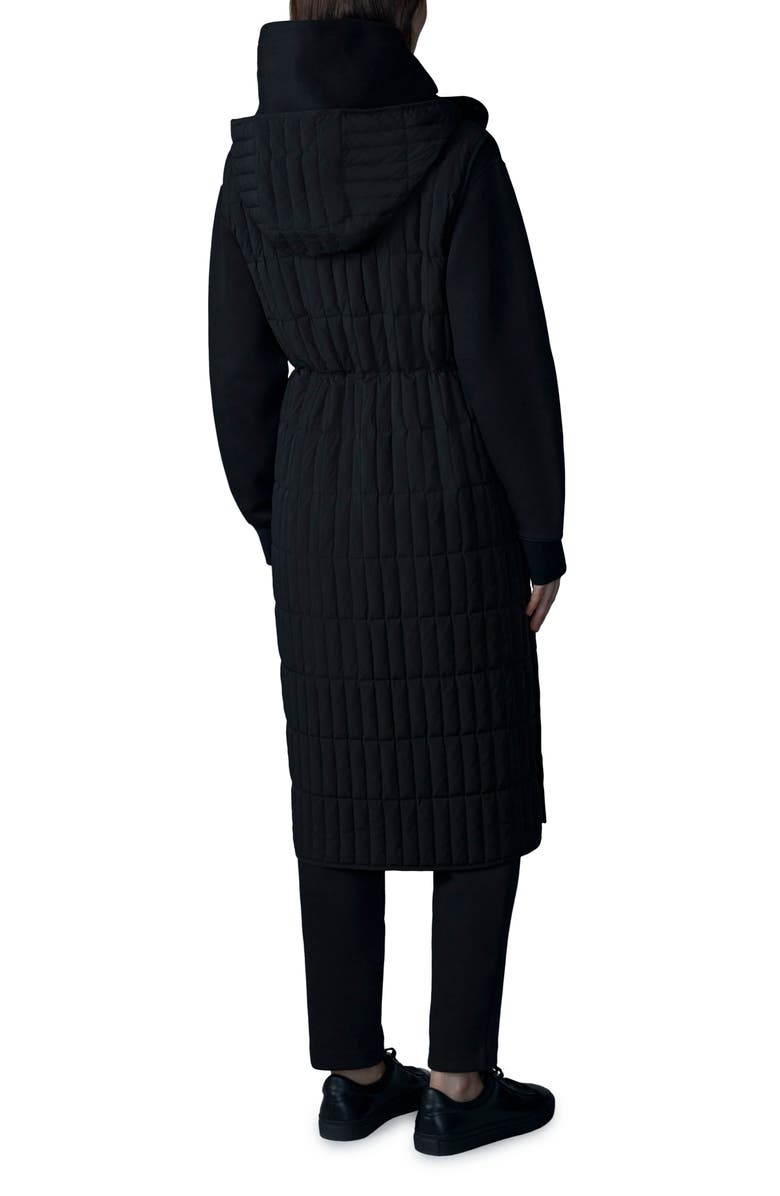 Mackage Makana Down Long Vest with Hood, Alternate, color, 