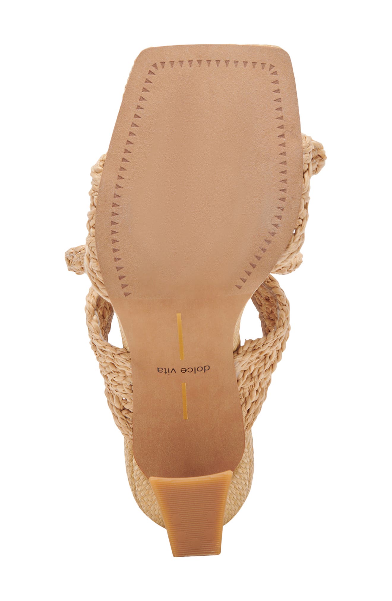 Dolce Vita Niyah Slide Sandal, Alternate, color, Lt Natural Raffia