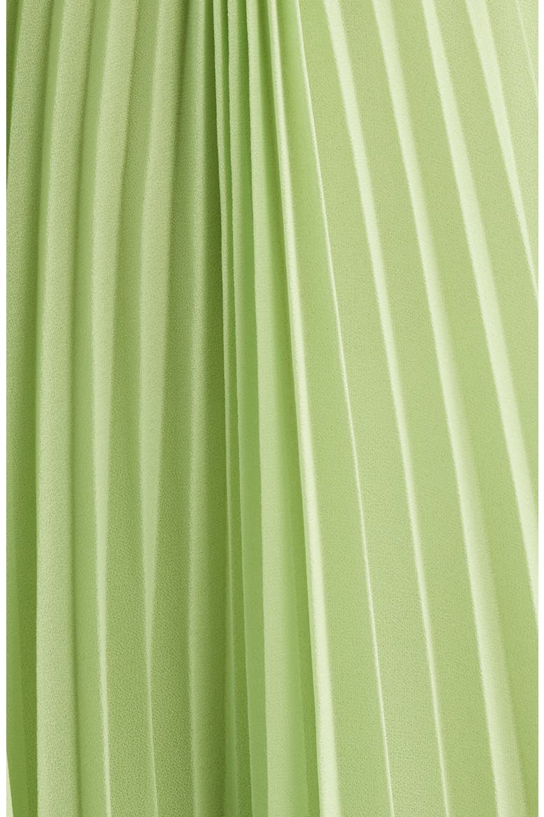 Diana Strapless Chiffon Dress, Alternate, color, LIME